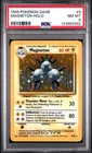 POKEMON MAGNETON 1999 GAME BASE SET #9 HOLO PSA 8