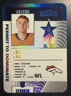 2024 Contenders Bo Nix Permit to Dominate #35 Case Hit SSP Denver Broncos RC