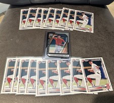 (19) 18-Elmer Rodriguez-Cruz 21’ Bowman Drft 1st Pros. 1-Panini Elite Xtra Auto!