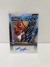 2023 Leaf Metal - Here Comes the Boom Myles Murphy Silver Prismatic /10 (AU, RC)