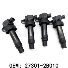 4Pcs Ignition Coil 273012B010 Fits Hyundai Accent Kia Rio Soul 1.6L 2010-2018