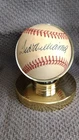 Ted Williams Signed Original MLB Baseball Autographed Collectible on Gold Stand