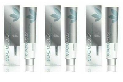 3 EUFORA COLOR PERMANENT Hair Color NO AMMONIA  3.4 oz YOUR CHOICE 1 PRICE SHIP