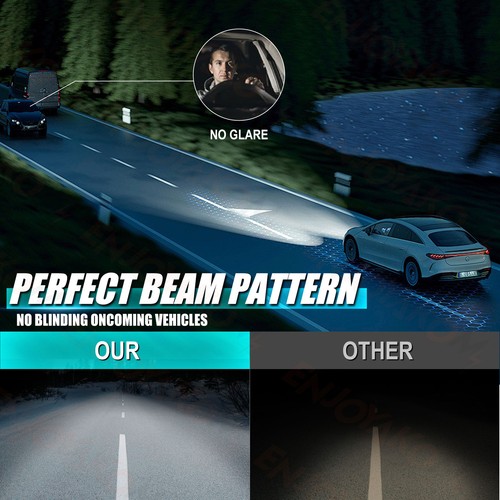 Bombilla de faro LED súper brillante para Jeep Grand Cherokee 1999-2010 - Imagen 9 de 11