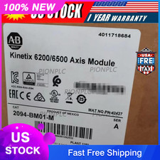 Allen-Bradley 2094-BM01-M KINETIX 6200/6500 AXIS POWER MODULE US Free Tax