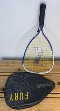 Spalding Fury Oversized Head Racquetball Racquet and Cover Used
