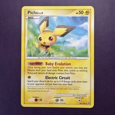 Pichu 45/100 Pokémon TCG Card Regular Non Holo Stormfront LP