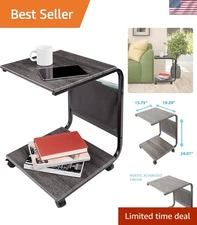 Mobile Laptop Cart with Wheels and Adjustable Height – Ideal Workspace Solution