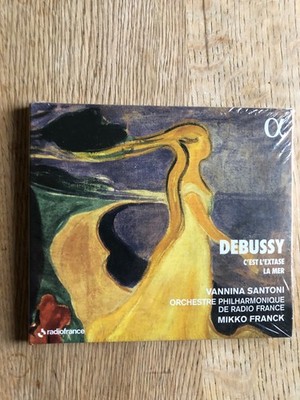 DEBUSSY - C'EST L'EXTASE & LA MER, MIKKO FRANCK, ALPHA CD NEU (OVP)