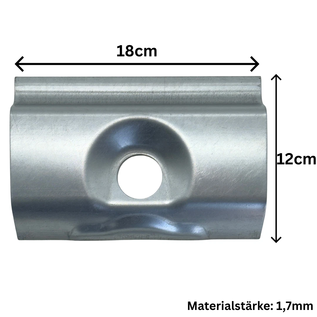 Mercedes W124 E-Klasse Wagenheberaufnahme Reparaturblech Detail
