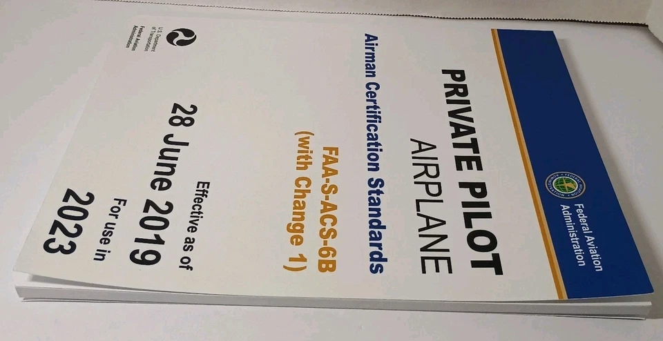 Private Pilot Airplane: Airman Certification Standards FAA-S-ACS-6B June 2019 Foto 4 de 4