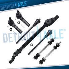 Front Tie Rods Sway Bars Center Links for Silverado GMC Sierra 2500 HD 3500 HD