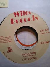 Lee Young, Inflation ~ 1981 Wilco promo 45 