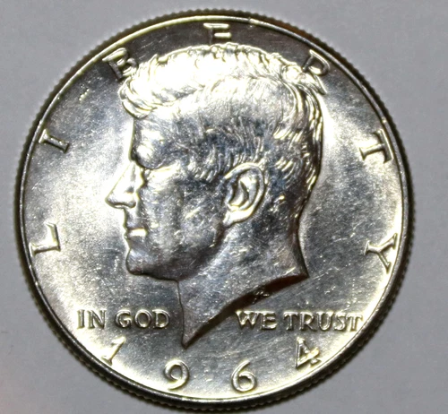 1964-P Kennedy Half Dollar - Brilliant Uncirculated - #8948D