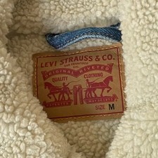 Levi's Sherpa Trucker Denim Jacket - Lightly Used, Hawaii Purchase