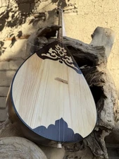 Traditional Kazakh Dombra | Gift Set w/ Case + Accessories | Handcrafted