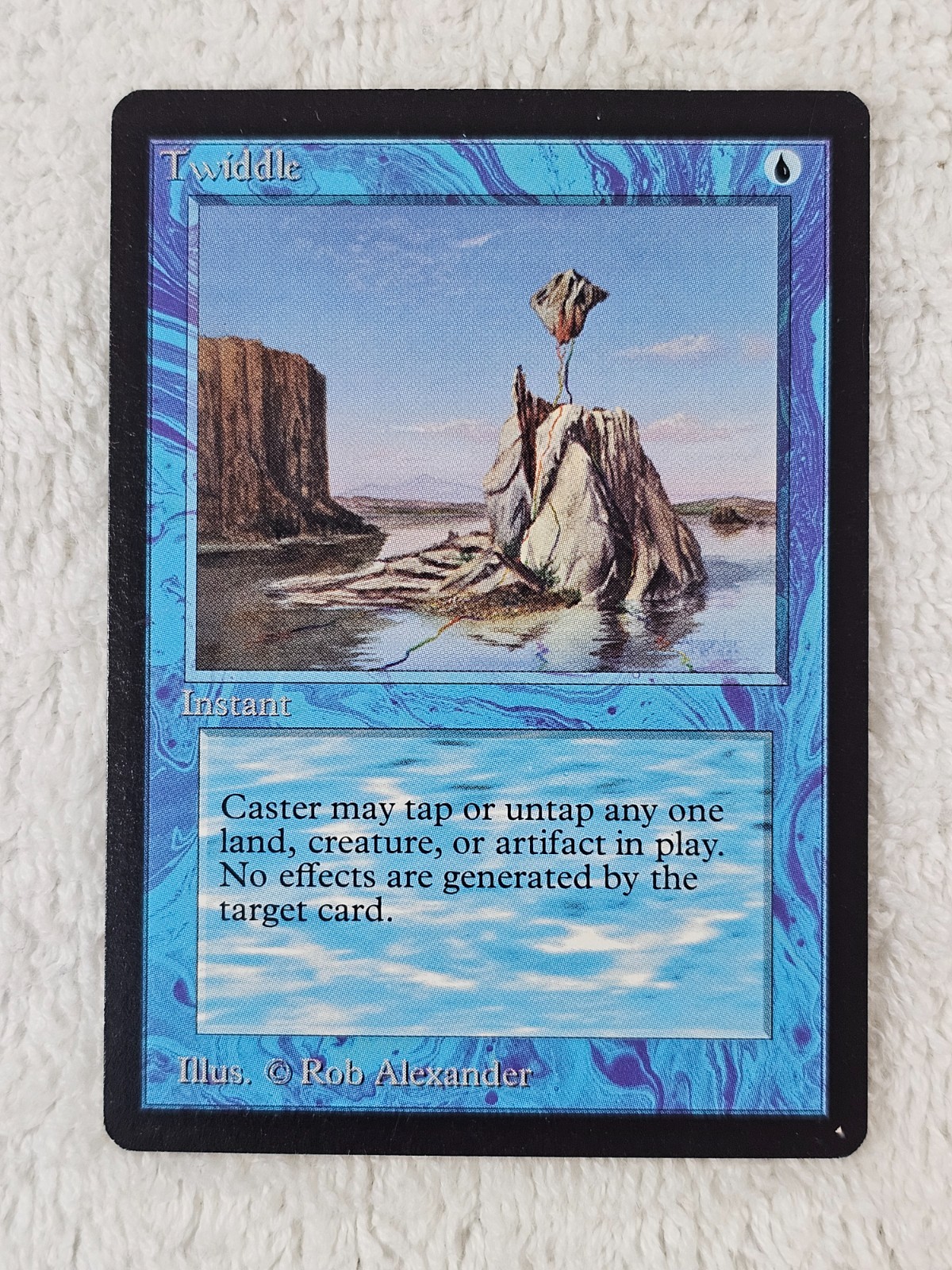 MTG Beta Twiddle NM 1993 Vintage Old School Magic Rob Alexander