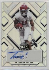 2022 Leaf Metal Draft Silver Prismatic 15/40 Traeshon Holden #BA-TH1 Auto wd7