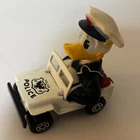 VTG 1979 Matchbox Lesney Die Cast Disney Series #5&6 Donald Duck Police Jeep 881