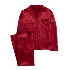 ESPA Silk Pyjamas Red Size S (Sealed Brand New) Ideal solution for a gift 
