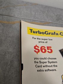 TURBOGRAFX 16 CD Turbo Force Game Magazine January 1993 Volume 3 *Great cond*