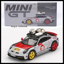 MINI GT 1/64 1068 Porsche 911 Dakar " Uncle Rally " #19 NEW LHD DIECAST CAR