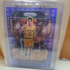 Prizm Austin Reeves Rookie Card No.165 Los Angeles Lakers NBA Team Card. rookie card picture