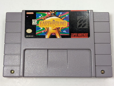 EarthBound Nintendo SNES authentic