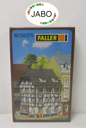 (RH/20) Faller kit escala N 232375 casa de entramado de madera con farmacia NUEVO/EMBALAJE ORIGINAL | Zustand: Neu