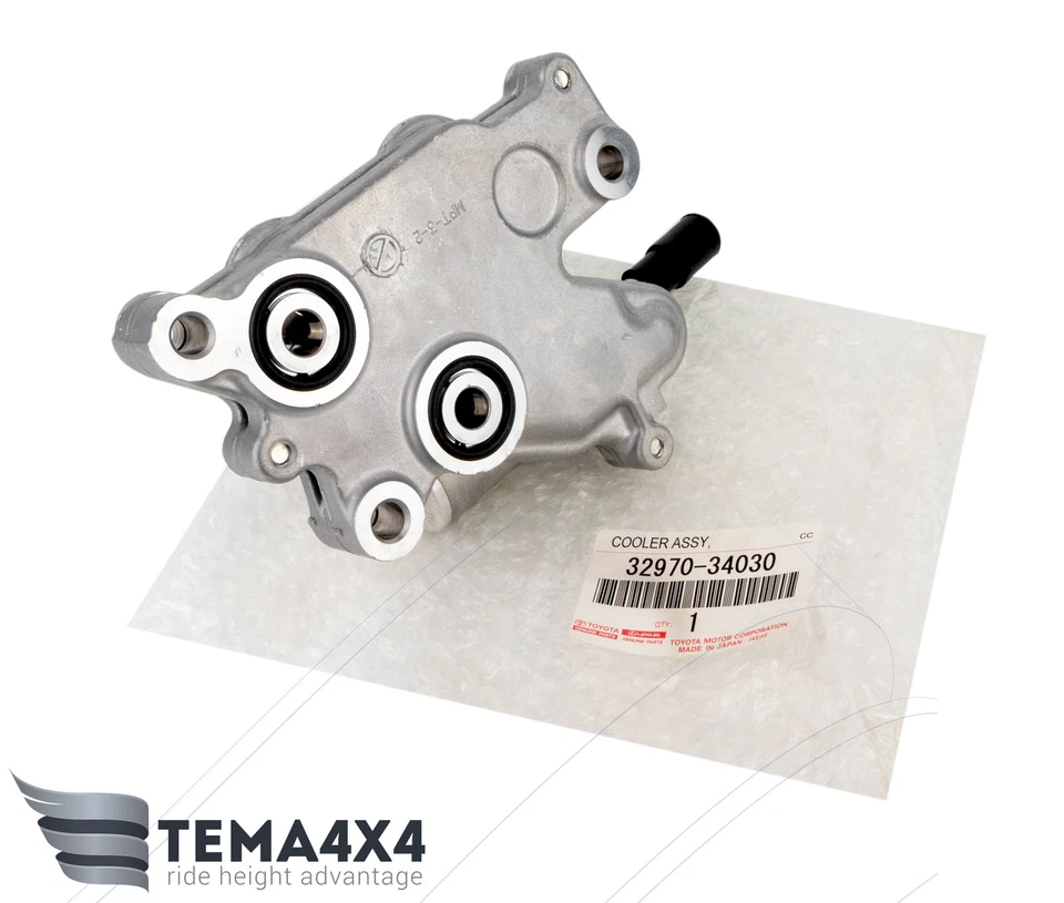 ENFRIADOR DE ACEITE TRANS ORIGINAL OEM CON TERMOSTATO para TOYOTA TUNDRA SEQUOIA 32970-34030 Foto 2 de 4