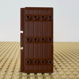 LEGO Castle, Ninja: 1 Brown Stockade Door 1 x 5 x 7 1/2, 30223, 6093, PARTS 1998