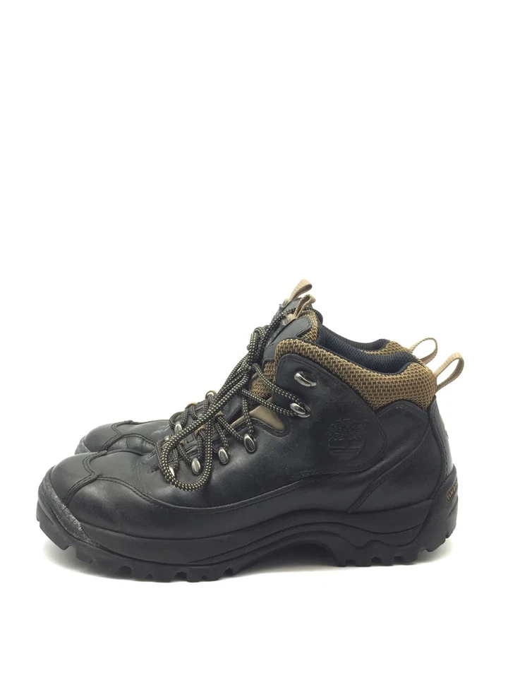 Timberland Botas De Cuero Negro Para Hombre T.42 US.8,5M UK.8 - Imagen 2 de 4