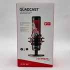 New HyperX QuadCast 20Hz - 20kHz USB Microphone HX-MICQC-BK