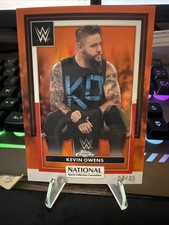 26 Topps Wwe NSCC Orange Refractor Kevin Owens 7/25