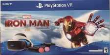 Sony PlayStation VR Marvel Iron Man Bundle Camera Headset Move Controllers NEW