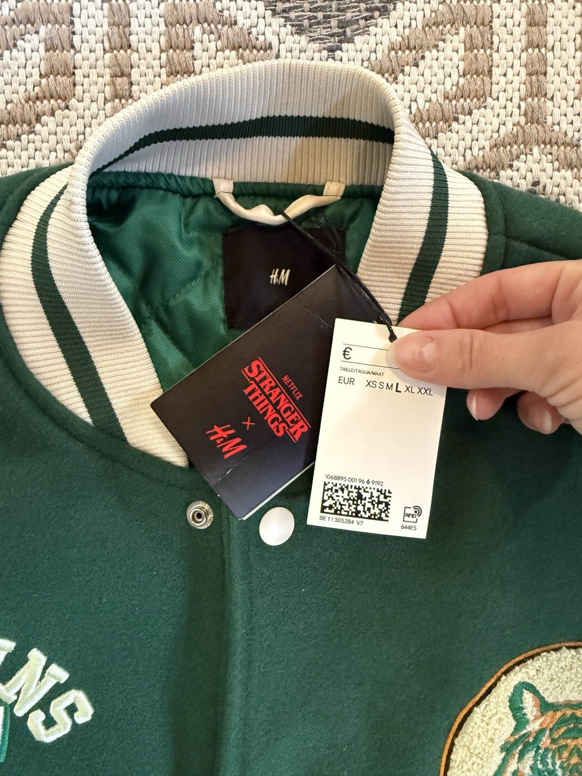 Stranger Things x H&M Netflix Jacket bomber Hawkins Limited Edition M image 7
