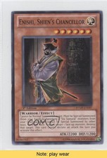 Enishi Shien's Chancellor 1st Ed. YuGiOh Ra Yellow Mega-Pack #RYMP-EN97 READ 1e7