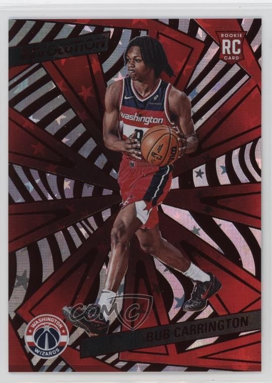 2024 Panini Revolution Rookies Red Astro /299 Bub Carrington #121 Rookie RC 04tw