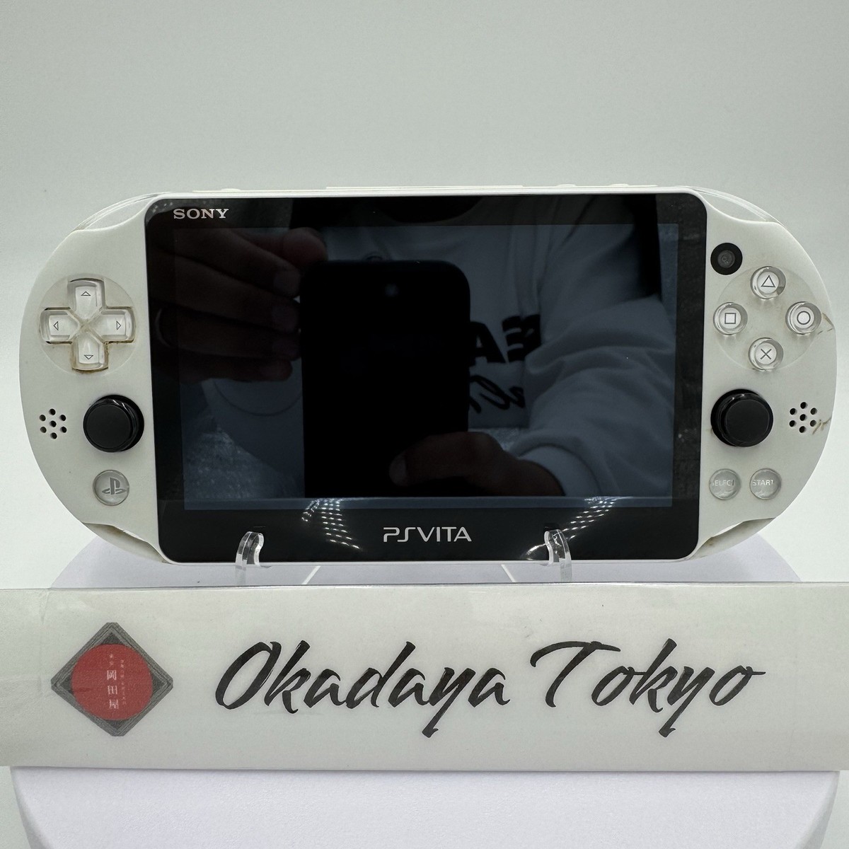 SONY - PCH-2000 PS VITA ホワイト PS Vita PCH-2000 Glacier White SONY Slim Console Tested