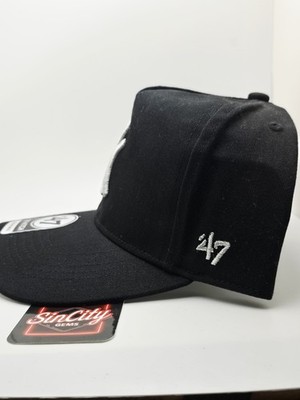 New York Yankees Black '47 Brand Hitch Snapback Hat Cap | eBay