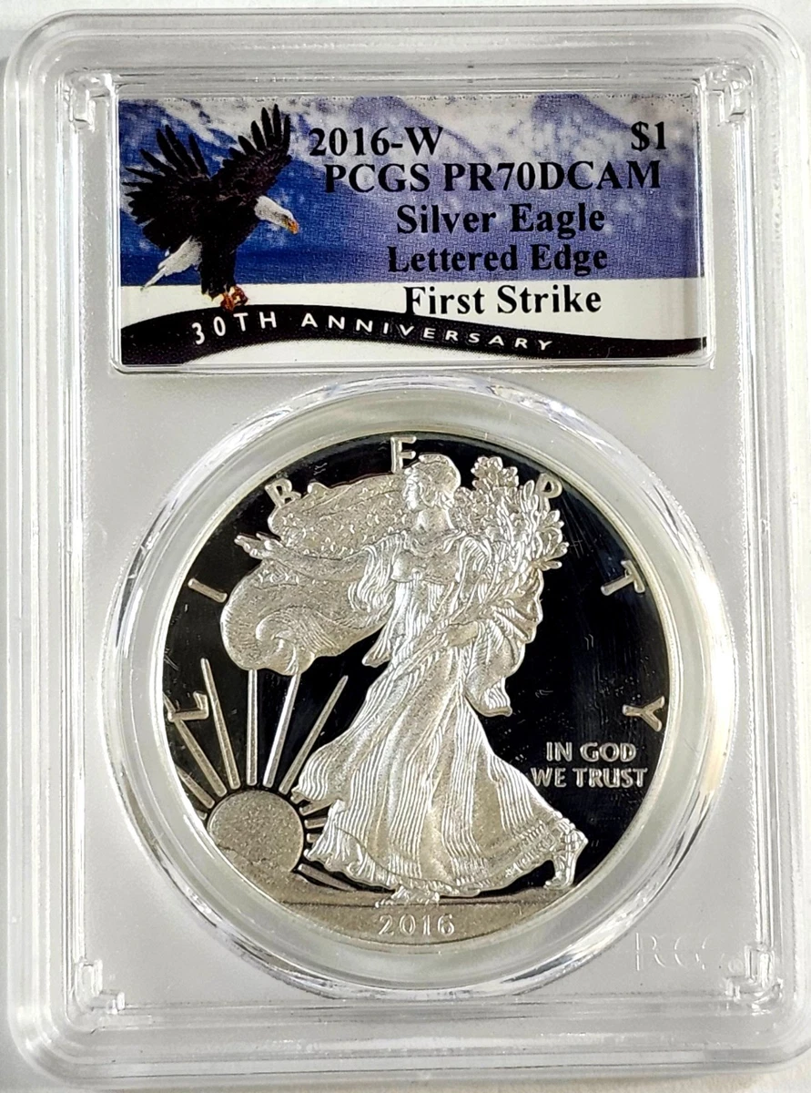 2016 American Eagle PR 70 Graded Silver Bullion Coins for sale | eBay