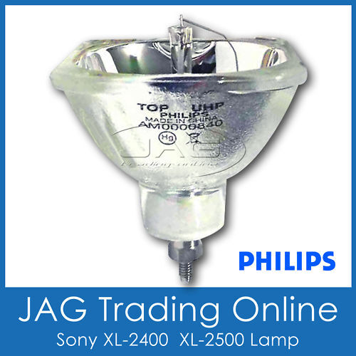 SONY XL-2400 XL-2500 DLP Rear Projection Projector TV LAMP/BULB - PHILIPS 19.8 - Photo 1 sur 1