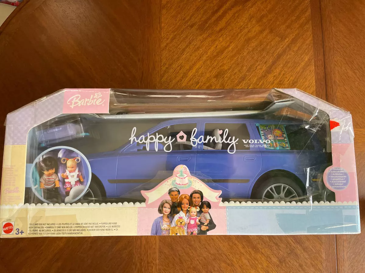 Barbie happy family car online