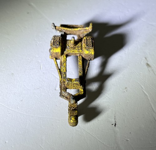 Vintage 1969 Tootsie Toy Boat Trailer Die Cast Yellow - Picture 5 of 10