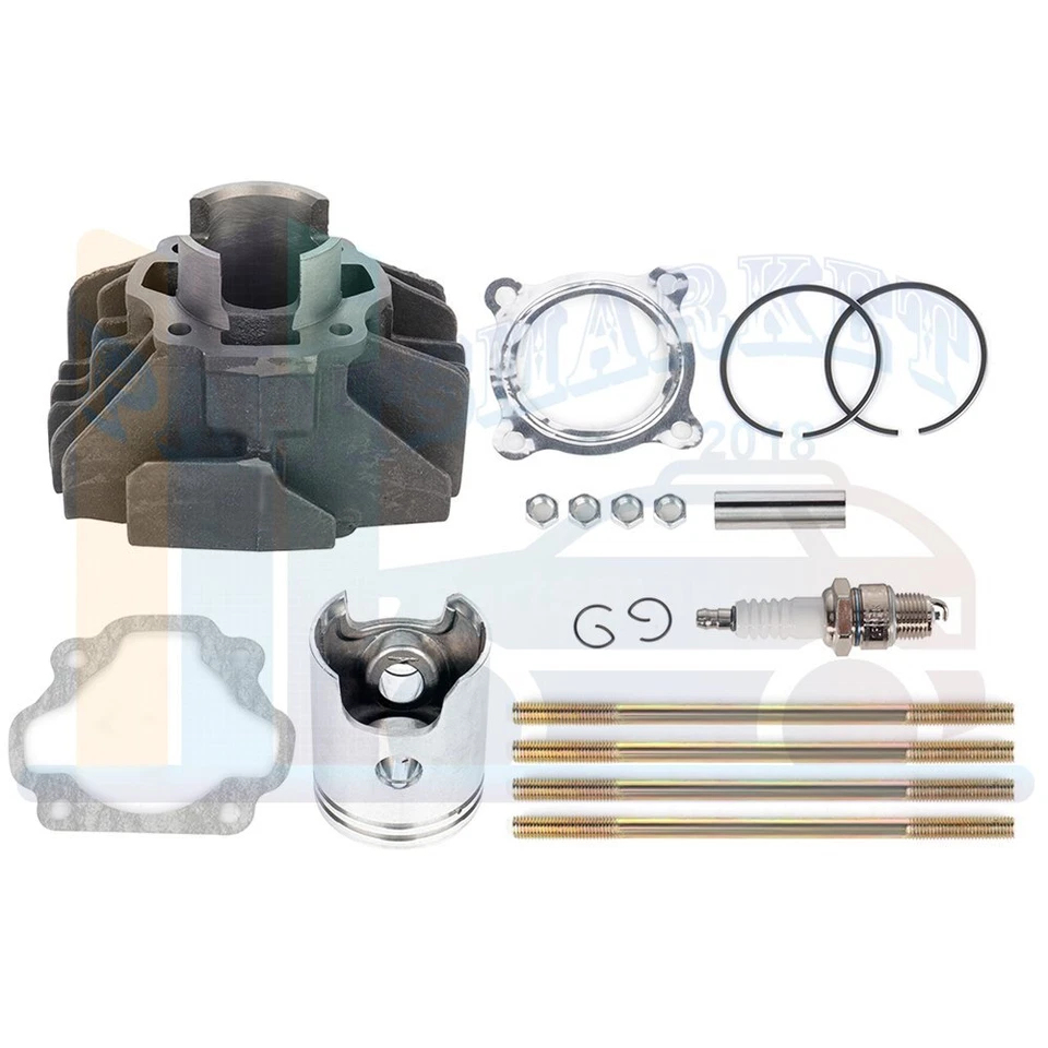For Yamaha PW80 PW 80 1983-2004 2006 Cylinder Piston Gasket with Rings Kit Foto 2 de 4
