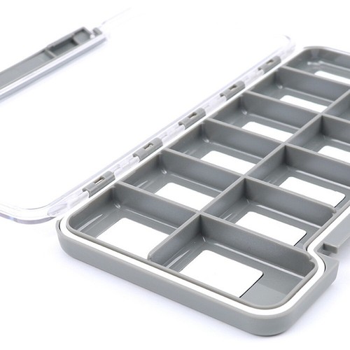 Slim and Waterproof Fishing Fly Box with Secure Closure for Tackle Storage - Picture 6 of 37