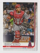 (7) Jose Briceno 2019 TOPPS SERIES 2 ROOKIE LOT #689 LOS ANGELES ANGELS