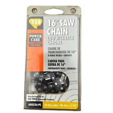 NEW Power Care 16" Saw Chain Low Kickback Y56 Echo Wen 600536-PC 58 Drive Links