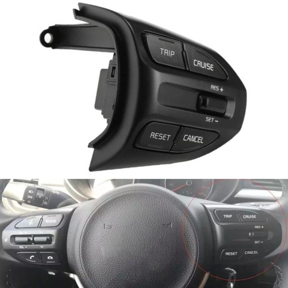 Steering Wheel RH Cruise Control Button Compatible with For Kia For