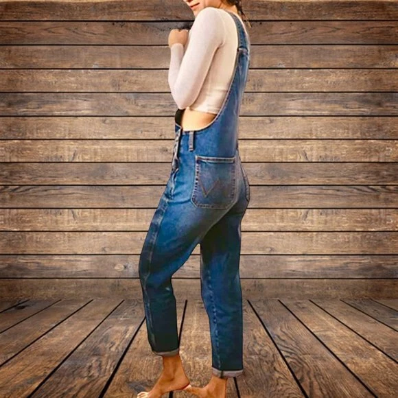 Wrangler denim shop overalls